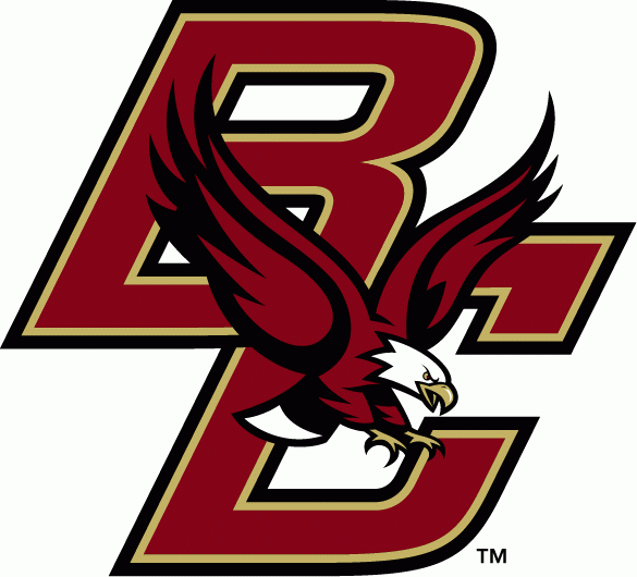 (image for) Boston College Eagles 2001-Pres Primary Logo iron on heat transfer - Click Image to Close